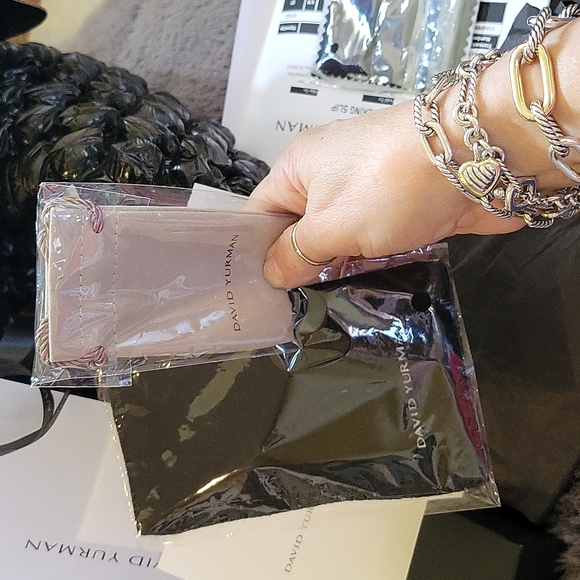 David Yurman Purple Amethyst Wheaton Petite Ring Size 7 - Picture 13 of 16